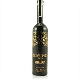 BELVEDERE UNFILTERED VODKA 70CL