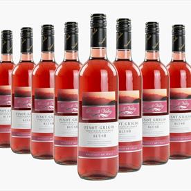 BLUEHILL ROSE 6 X 75CL