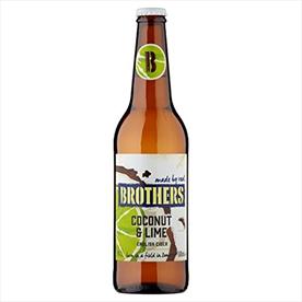 BROTHERS COCONUT & LIME CIDER 12 X 500ML