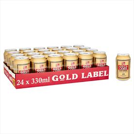 GOLD LABEL 24 x 330ML