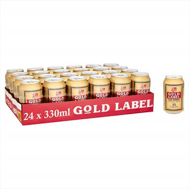 GOLD LABEL 24 x 330ML