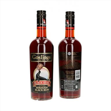 gosling 70cl seal rum liquers spirits