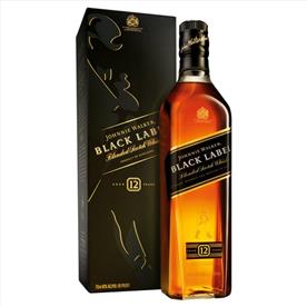 JOHNNIE WALKER BLACK LABEL 70CL