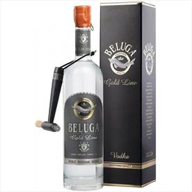 BELUGA GOLD LINE VODKA LEATHER 70CL