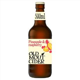 OLD MOUT PINEAPPLE & RASPBERRY 12 X 500ML