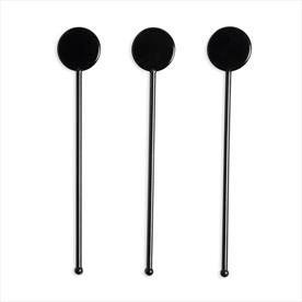 BLACK PLASTIC STIRRERS X 250