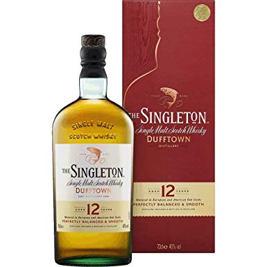 DUFFTOWN SINGLETON WHISKY 70CL