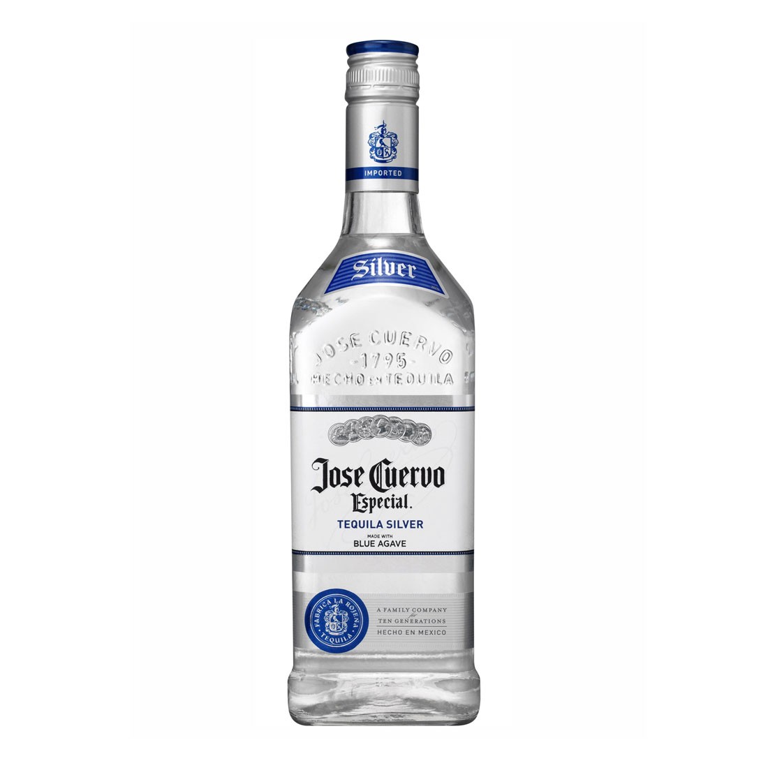 TEQUILA CUERZO SILVER 70CL