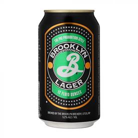 BROOKLYN LAGER CANS 24 X 355ML