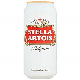 STELLA ARTOIS CANS 24 X 500ML