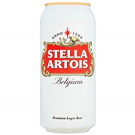 STELLA ARTOIS CANS 24 X 500ML