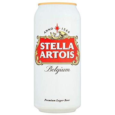 STELLA ARTOIS CANS 24 X 500ML